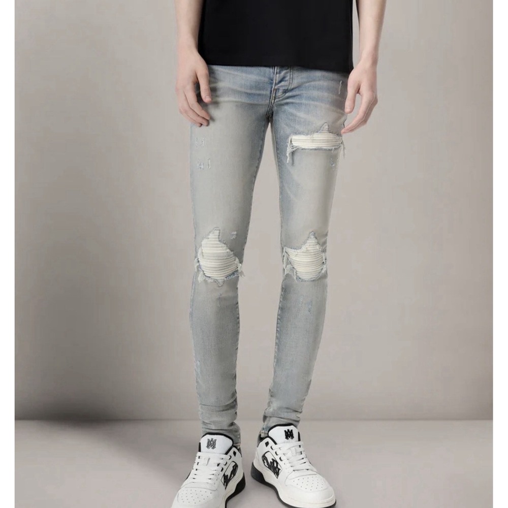 NWOT AMIRI Waxed Tonal MX1 Jean Men's Sz 31 AMDNSY1145 $1,190